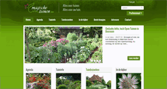 Desktop Screenshot of magische-tuinen.be